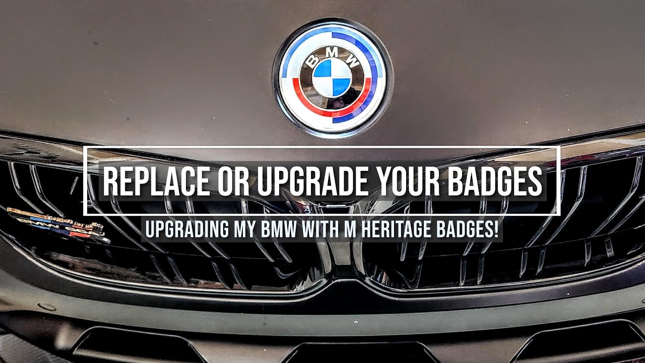 Watch video Refresh any BMW with new hood and trunk badges - Easy DIY Now Refresh any BMW with new hood and trunk badges - Easy DIY