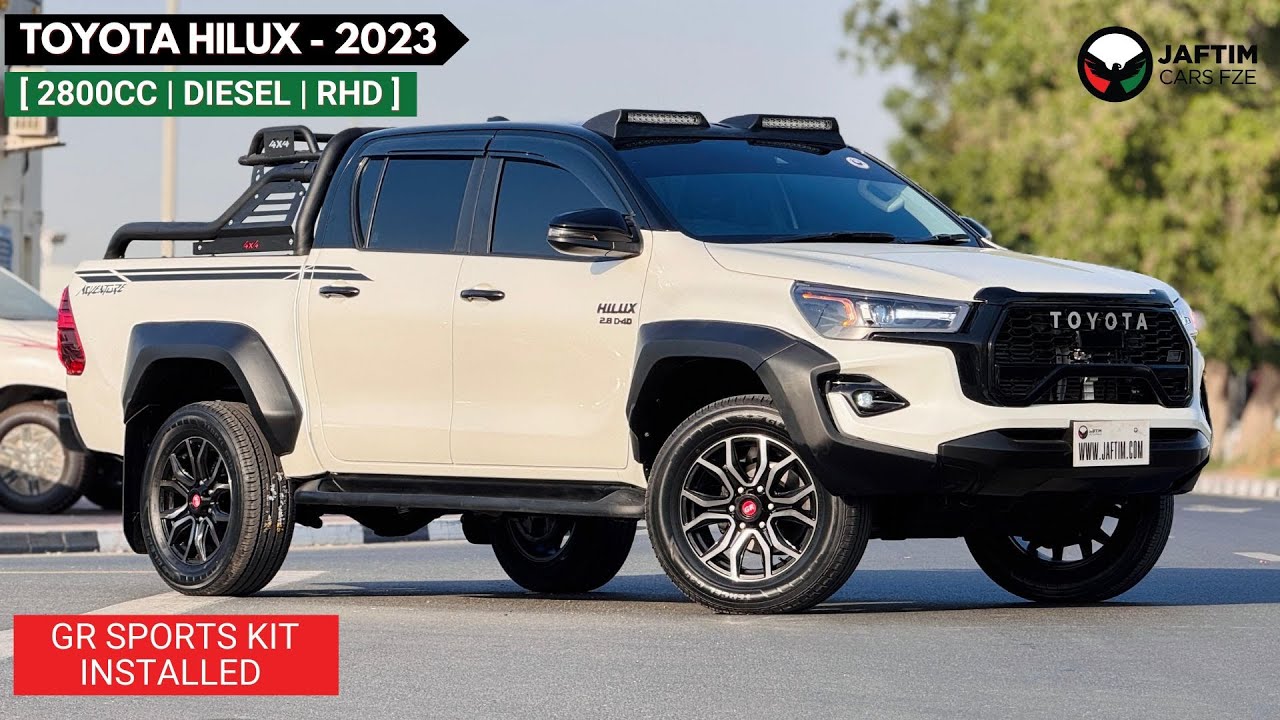 Toyota Hilux GR SPORT KIT MODIFIED | RHD | 2.8L DIESEL ENGINE | AT | 2023 video