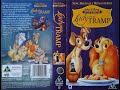 Walt Disney Lady The Tramp 1955 Trailer VHS 1998 UK Coming Soon On Video