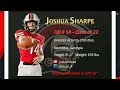 Joshua Sharpe QB Class of 2022 Senior Year 