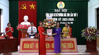 Công đoàn phường Bắc Sơn tổ chức Đại hội công đoàn cơ sở phường lần thứ V, nhiệm kỳ 2023-2028
