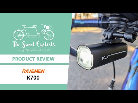 Ravemen K700 Smart LED Bike Headlight Review - feat. Ambient Light Sensor + 700 Lumen + USB-C