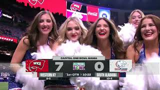 NCAAF 2022 New Orleans Bowl - Western Kentucky Hilltoppers vs. South Alabama Jaguars