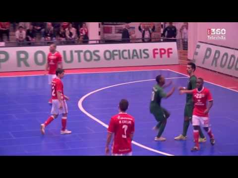 Liga Sport Zone, 2.ª jorn.: Leões de Porto Salvo 2-3 SL Benfica