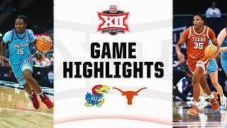 Kansas vs. Texas | Phillips 66 Big 12 Women's Basketball Championship | March 9, 2024