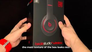 Video thumbnail for BEATS STUDIO 3 Wireless Headphone Unboxing by Kenlah