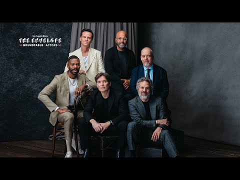 Actors Roundtable Cillian Murphy, Mark Ruffalo, Jeffrey Wright, Paul Giamatti & more