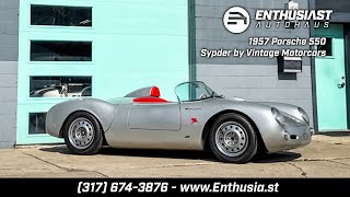 Video Thumbnail for 1956 Porsche 550-Replica