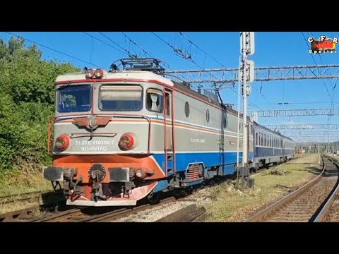 Trenuri pe final de August in Gara Dej Calatori | Goarne de la GM1019, EA014 si EA1 194 "General"