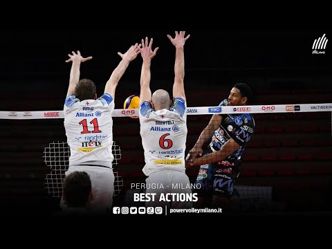 Playoff Superlega, best actions Perugia - Milano