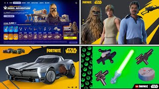Everything NEW in Fortnite Star Wars Update!