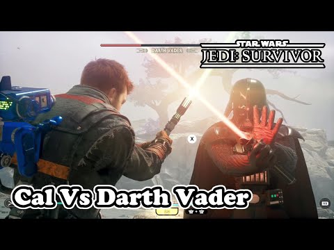 Cal Kestis Vs Darth Vader Star Wars Jedi Survivor