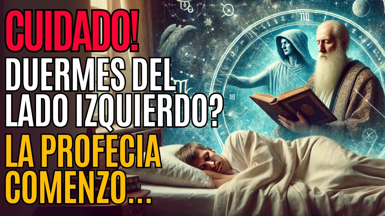 Lo que Nostradamus predijo para quienes DUERMEN DEL LADO IZQUIERDO HA COMENZADO - PROFECIAS REVELADA