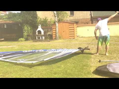 Windsurfing How to unrig Loftsail Switchblade