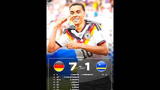 Germany is back 🇩🇪😈 #germany #brazil #football #shorts #worldcup #edit