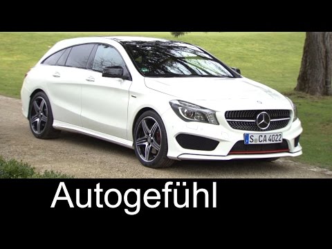 2016 New Mercedes CLA Shooting Brake CLA 250 Sport & CLA 220 CDI - PREVIEW exterior interior