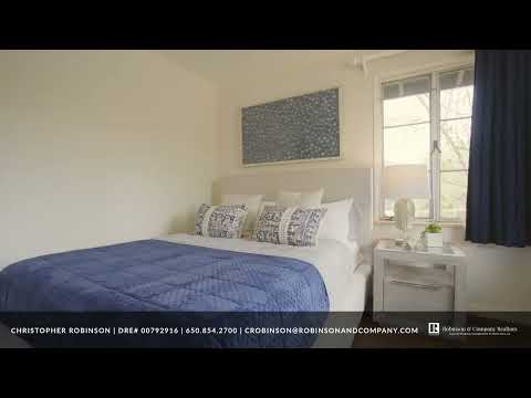 Iconic Birge Clark California Ranch in Palo Alto’s Leland Manor property video