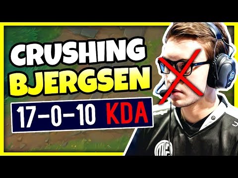 RANK 1 KAYN'S GREATEST GAME OF HIS LIFE! (CRUSHING TSM BJERGSEN) - League of Legends