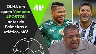 Vampeta é direto e diz quem vai ganhar o jogão entre Palmeiras e Atlético-MG