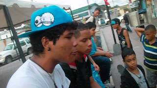preview picture of video 'Freestyler en la plaza bolívar con fase-Mc'
