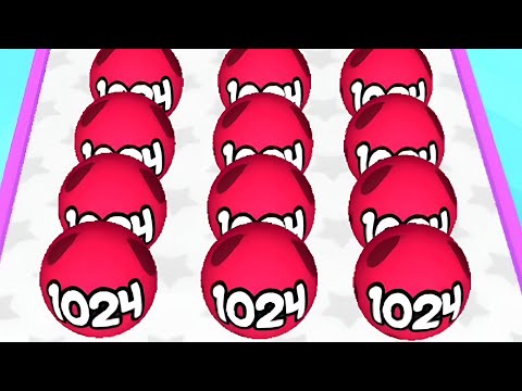 Ball Fun Race - Ball Run 2048 - best mobile gameplay android ios