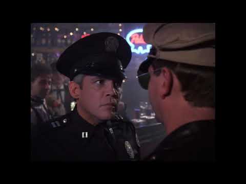 Captain Harris At The Blue Oyster - Police Academy 4, Citizens On Patrol. Remastered [HD]