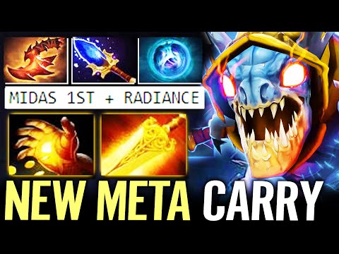 🔥 NEW META Slard Midas 1st + Radiance — Fast Farm Cancer Burning vs GOD Phantom Lancer Dota 2 Pro