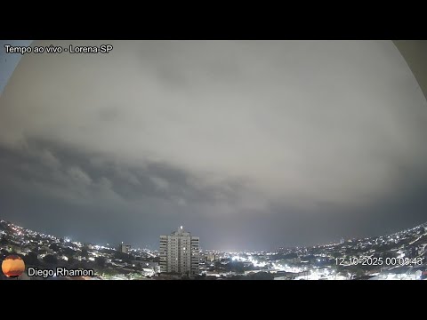 Céu de Lorena-SP e Serra da Mantiqueira - 12/10/2025 (madrugada/manhã)