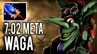 7.02 META Damage Dealer Goblin Techies by Wagamama Crazy Game Dota 2