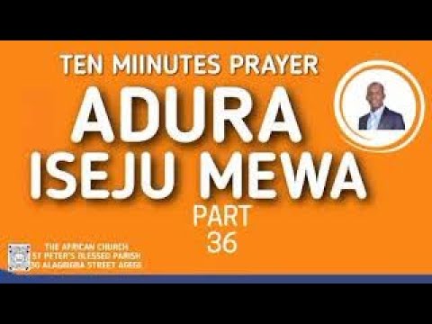 ADURA ISEJU MEWA PART 36 (APA KEERINDINLOGOJI)- 30TH APRIL 2021  | VEN TUNDE BAMIGBOYE