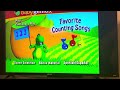 Baby Genius Favorite Counting Songs 2006 DVD Menu