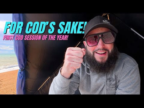 First Cod Session Of The Year At The Mighty Chesil Beach | Fishing With Wayne