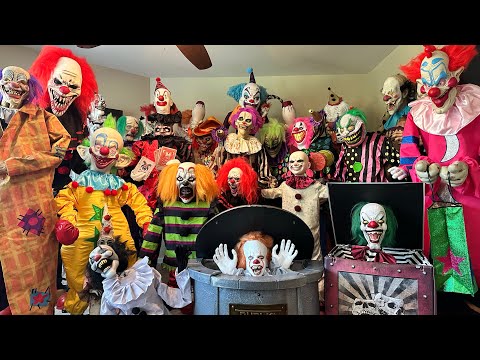 My FULL Spirit Halloween Clown Collection