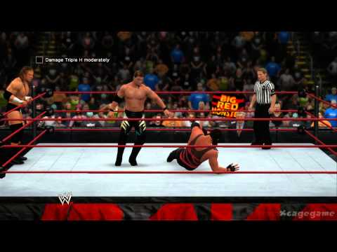 WWE 2k15 - Michaels vs Triple H Showcase Walkthrough Part 3 - Tag Team Match [ HD ]