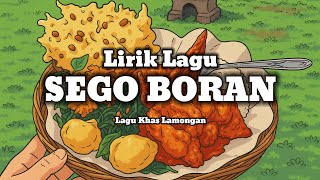 Download lagu Lirik Lagu Sego Boran - Lagu Khas Lamongan - Lagu Daerah mp3 Download lagu Lirik Lagu Sego Boran - Lagu Khas Lamongan - Lagu Daerah mp3