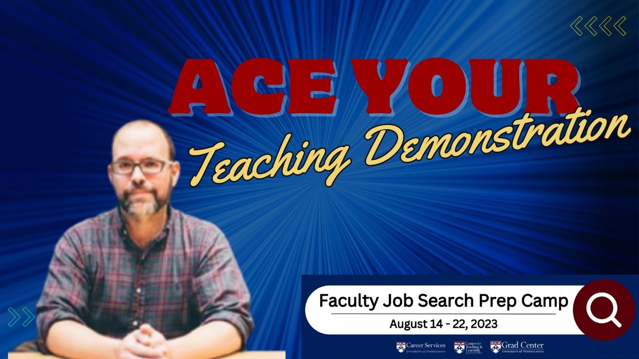 Ace Your Teaching Demonstration