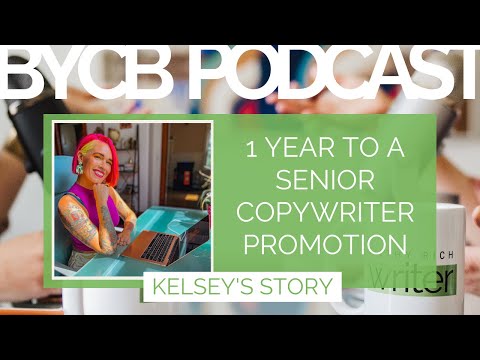 1 Year to a Senior Copywriter Promotion - YouTube