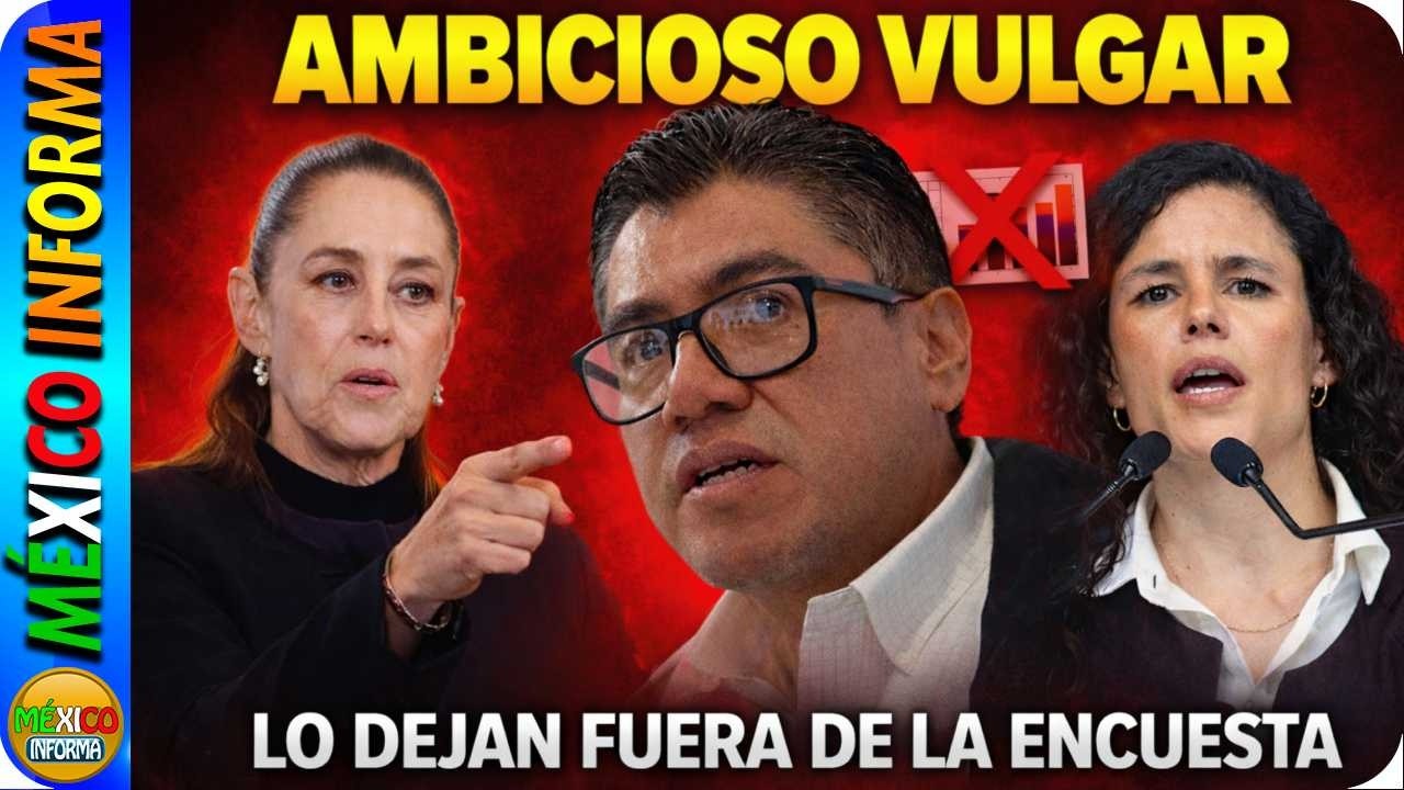 SE PUSO NECIO. LE VA A RECLAMAR A MORENA QUE LO HAYAN DEJADO FUERA SOLO POR APELLIDARSE MONREAL 😂