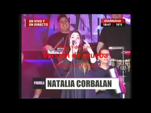 Natalia Corbalan en Cronica TV