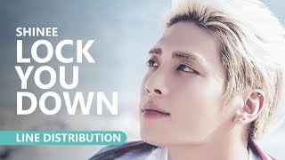 SHINEE 샤이니 - LOCK YOU DOWN | Line Distribution