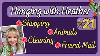 HANGING WITH HEATHER #21 Dollar Tree, ALDI, Wal-Mart, Walking the dogs AND SO MUCH MORE