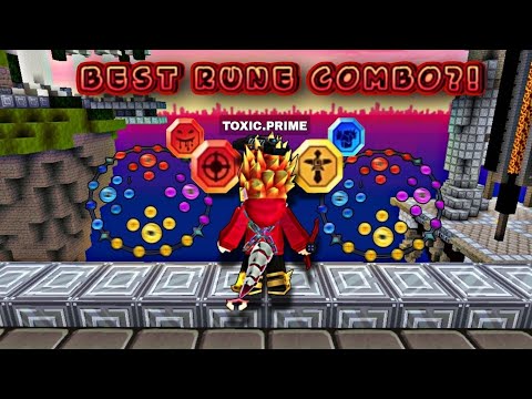 Best rune combo for average player | Bedwars | Blockman-Go |