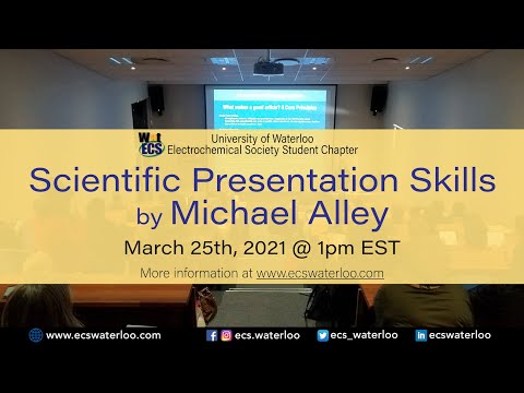 WatECS | Scientific Presentation skills