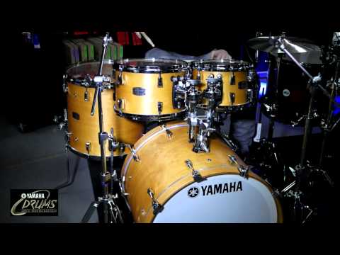 Bateria Yamaha Absolute Hybrid Maple 22,10,12,16"+14" Vintage Natural - Groove It Up Drum Shop