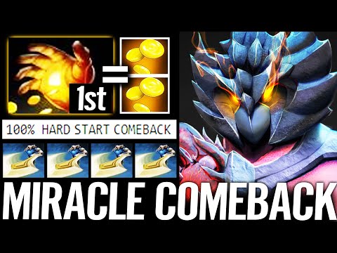 🔥 MIRACLE Carry POS1 IS BACK - Midas 1st Item SVEN Fast Farm WTF Comeback Hard Start Dota 2 Pro