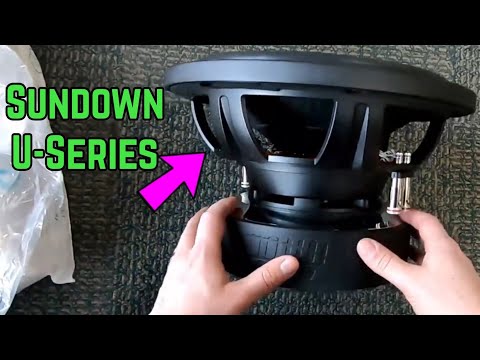 Unboxing Sundown Audio U12 subwoofer