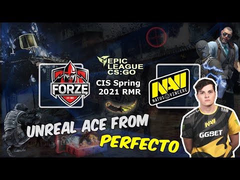 Unreal ACE from Perfecto, forZe vs Natus Vincere, EPIC League CIS 2021