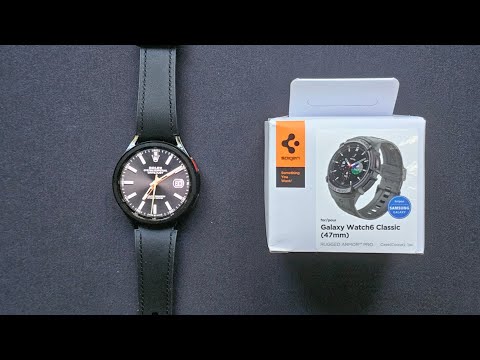 Samsung Galaxy Watch 6 Classic Spigen Rugged Armor Pro Case