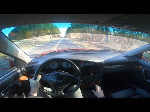 Audi UrS4 C4 First Person Test Drive mtm stage I