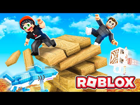 ROBLOX GIANT JENGA WITH ALEXA! (BRAINROT) 